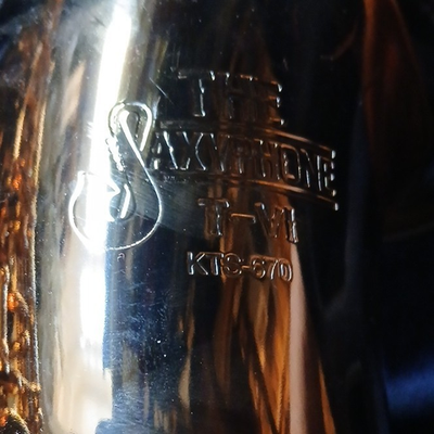 #ad #ad The Saxyphone KTS 670 Bb Tenor Saxophone Gold Lacquer Brass Case Pearl Inlay $375.00