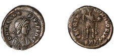Coin Roman Empire Theodosius I 393-395 A.D.
