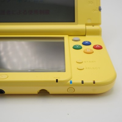 Nintendo New 3DS LL XL Console Pikachu Yellow Pokemon Japan