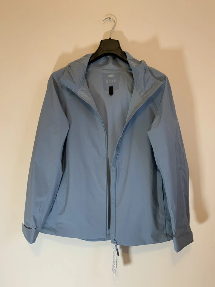 UNIQLO BLOCKTECH Parka Coat - Blue - Size XL Extra Large - NWT - Image 4 of 4