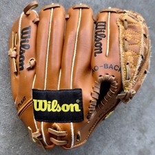 Wilson Baseball Glove Greg Maddox Advisory Staff A2255 AS3 RHT Leather 10" Vtg