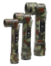 Winkelstabtaschenlampe, US &acute;S&acute; flecktarn neu