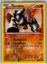 TERRAKION 63/98 RARE EMERGING POWERS POKEMON NEAR MINT
