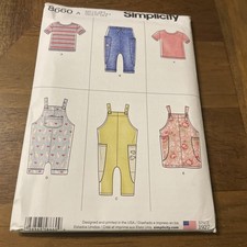 Simplicity Pattern 8660 Toddler Boy/Girl Knit...