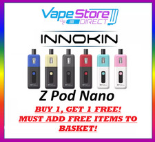 Innokin Z Pod Nano Pod Kit - 700mAh - 2ml BUY 1, GET 1 FREE (ADD BOTH TO BASKET)