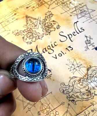 Vampire Leader Ring - Soul Transformation Spell Djinn Spirit Satanic Demon Ring