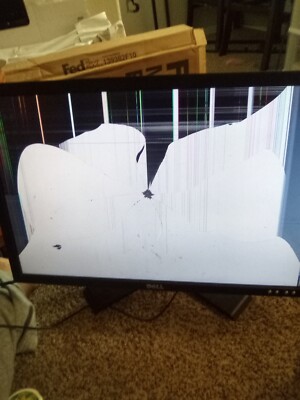 Computer Monitor Break broken monitor 144hz Dell monitor broken screen turns on works selling ...