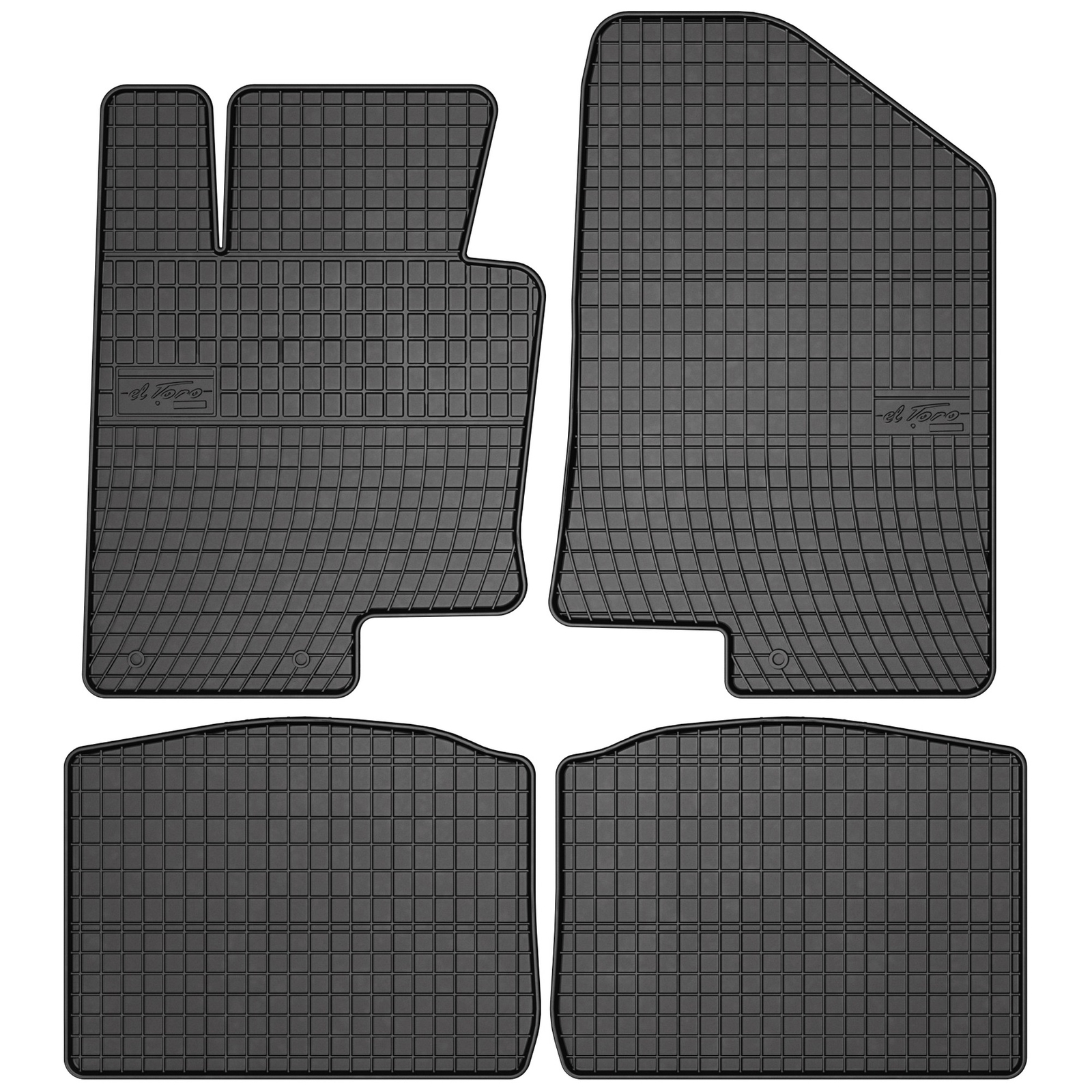 Tapis caoutchouc Frogum El Toro anti-odeur et étanche pour sol Kia Optima III 2013-2015