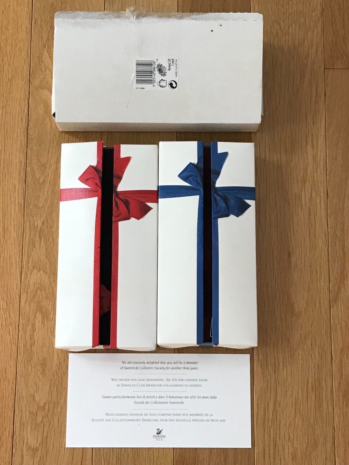 SWAROVSKI EMPTY RENEWAL BOX / BOX ONLY lot of 2 eBay