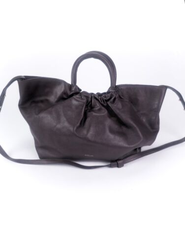 DEMELLIER Los Angeles Brown Leather Top Handle Bag
