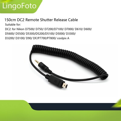 2 5mm N3 Camera Remote Control Shutter Release Cable Cord | INDIA