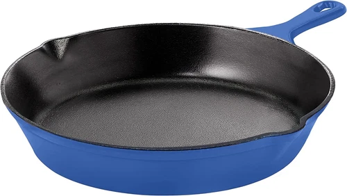 Pre-Seasoned Cast Iron Skillet Frying Pan Safe Grill Cookware Utopia Kitchen