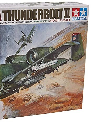 TAMIYA 1/48 Aircraft Series No.28 USAF Fairchild Republic A-10A Thunderbolt II - Immagine 3 di 4
