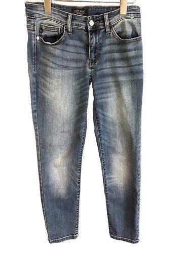 Judy Blue Jeans Damen 28 Blau Denim Relaxed Fit Stretch Medium Wash 28x25 - Bild 7 von 13