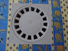 GRIPI 90/100/110/ Siphon en PVC/ SOL Gris 25X25cm