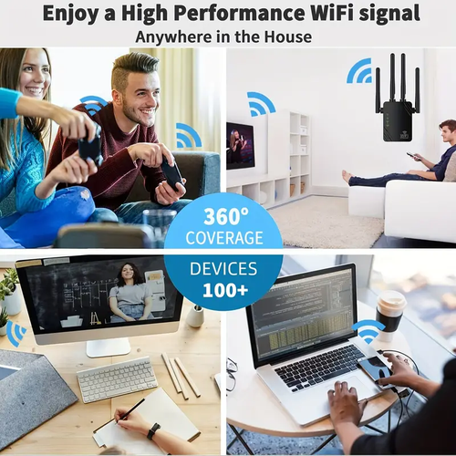 NEU 1200Mbps WLAN Router Range Access Point Booster Wifi Signal Verstärker - Bild 16 von 24