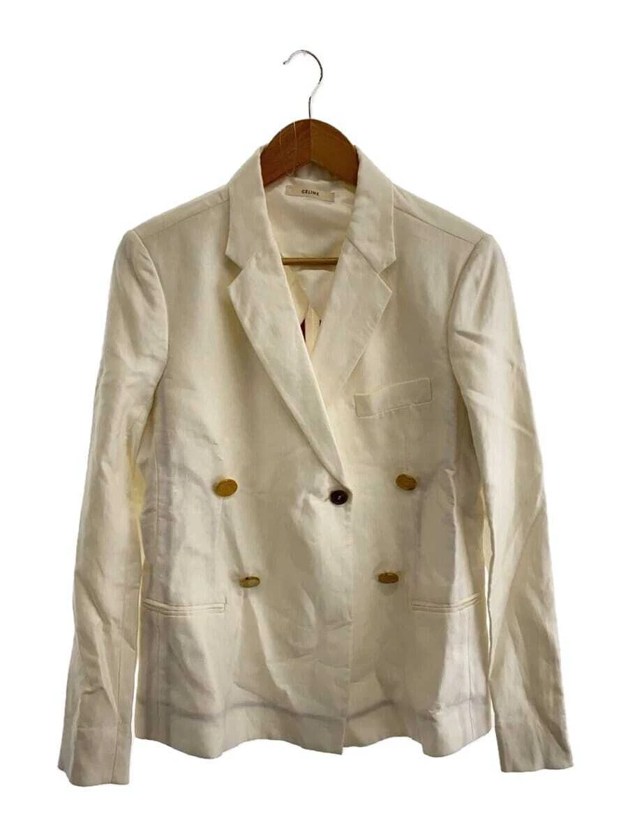 Giacca sartoriale CELINE bianca 42