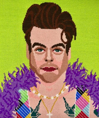 Harry Styles - Emily Peacock Appletons Wandteppich
