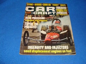 Car Craft Magazine March 1967 Vol. 15 No. 3 Petersen Publishing VTG Issue Used