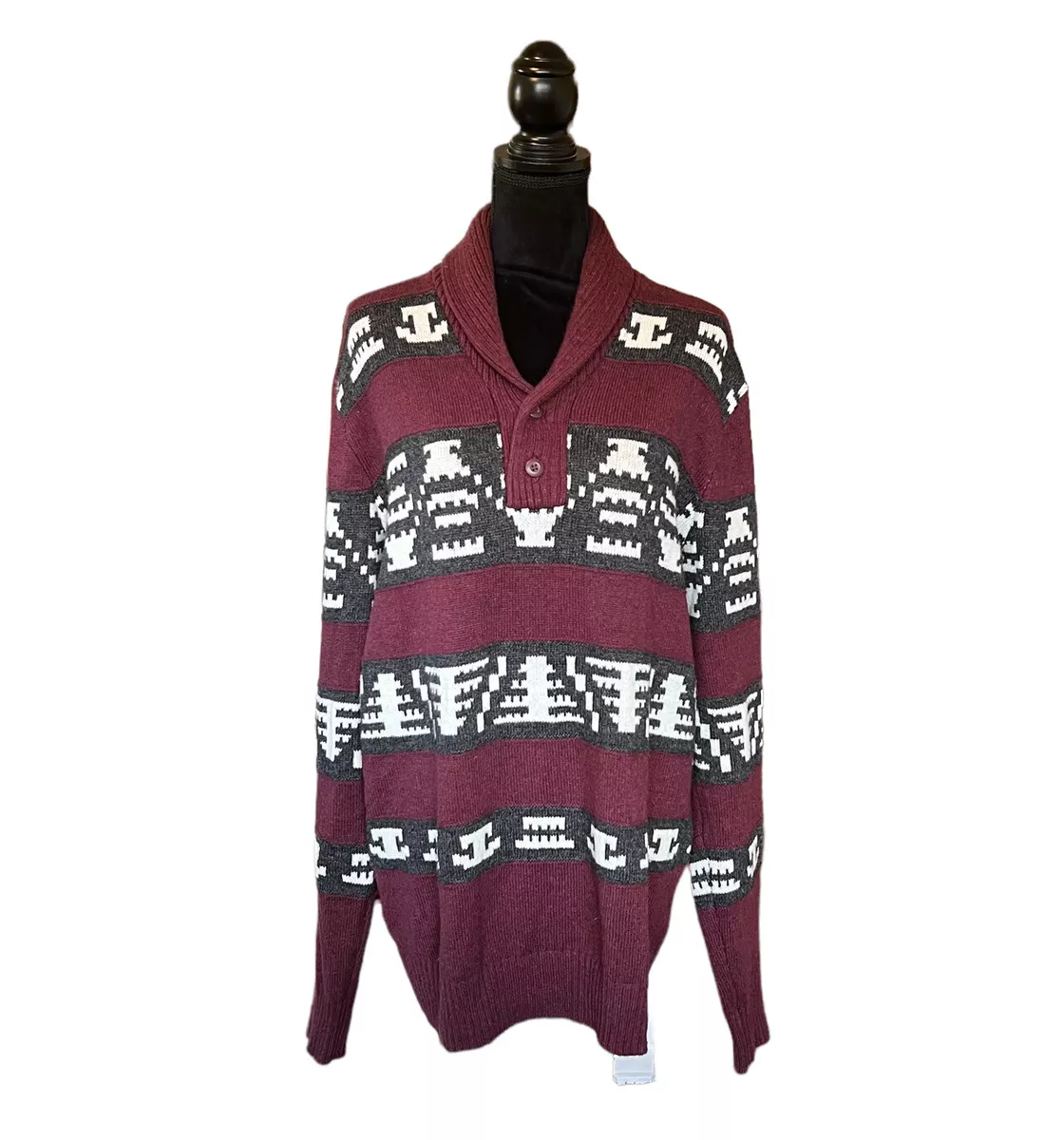 Mens tribal cardigan sale