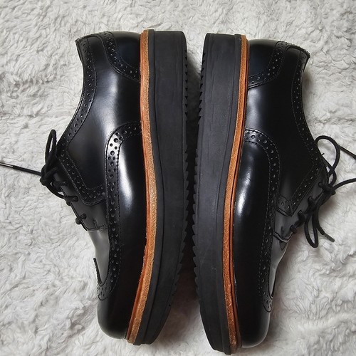 Clarks Artisan Teadale Maira Platform Oxfords Black Patent Leather Size 6 - 第 5/7 張圖片