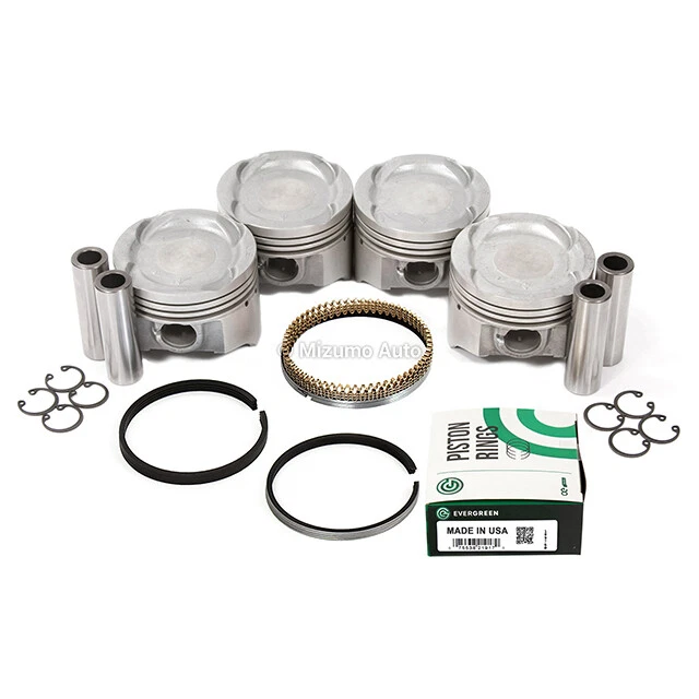 Pistons w/ Rings fit Suzuki Sidekick X90 Geo Tracker 1.6L - Image 2 of 4