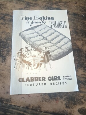 Fine Baking is Family Fun with Clabber Girl Baking Powder Featured Recipes 1955