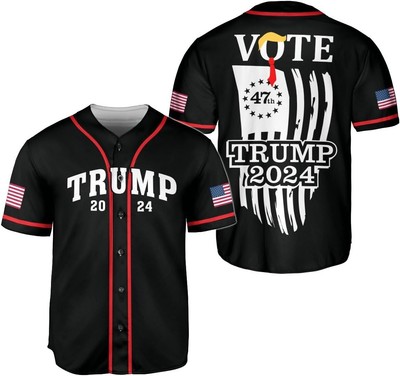 Trump Baseball Jersey Shirts, Trump 2025 V4