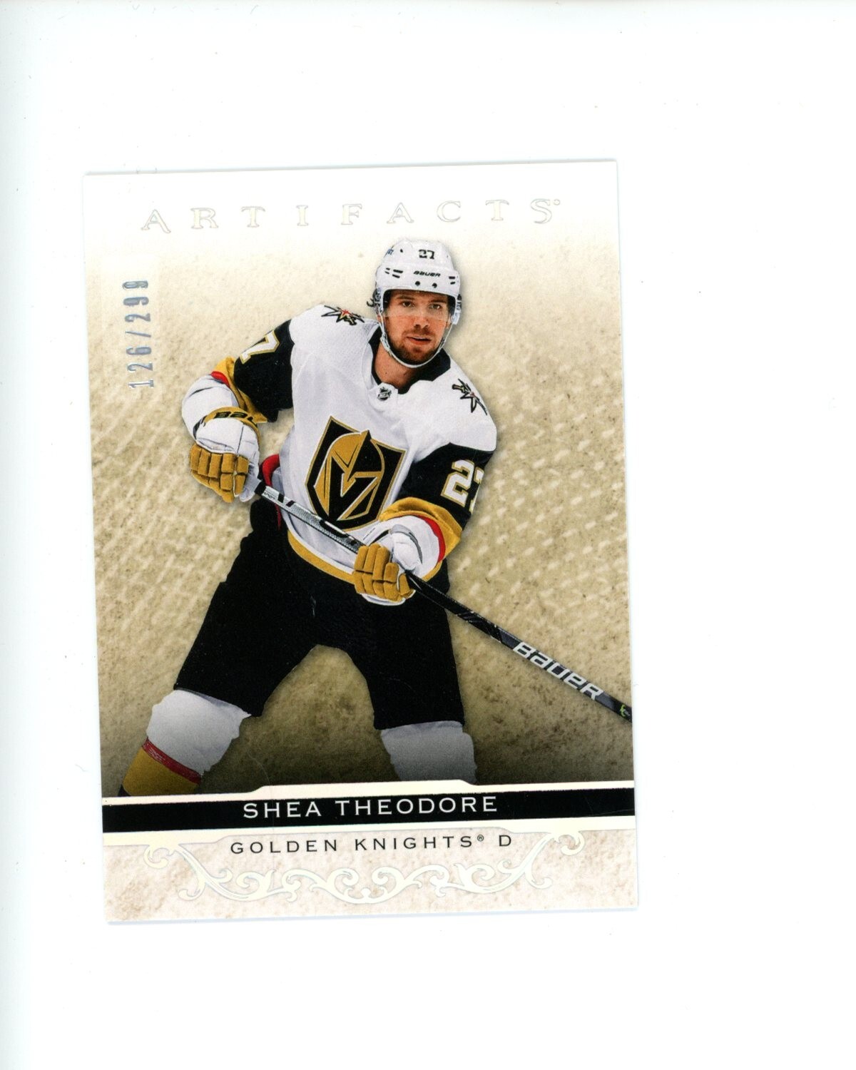 2021-22 Upper Deck Artifacts Silver Spectrum Shea Theodore #d 126/299 #47
