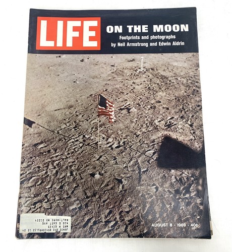 Lot Of 3 Life Magazines On The Moon Off To The Moon Leaving For The Moon 1969 - Picture 2 of 4