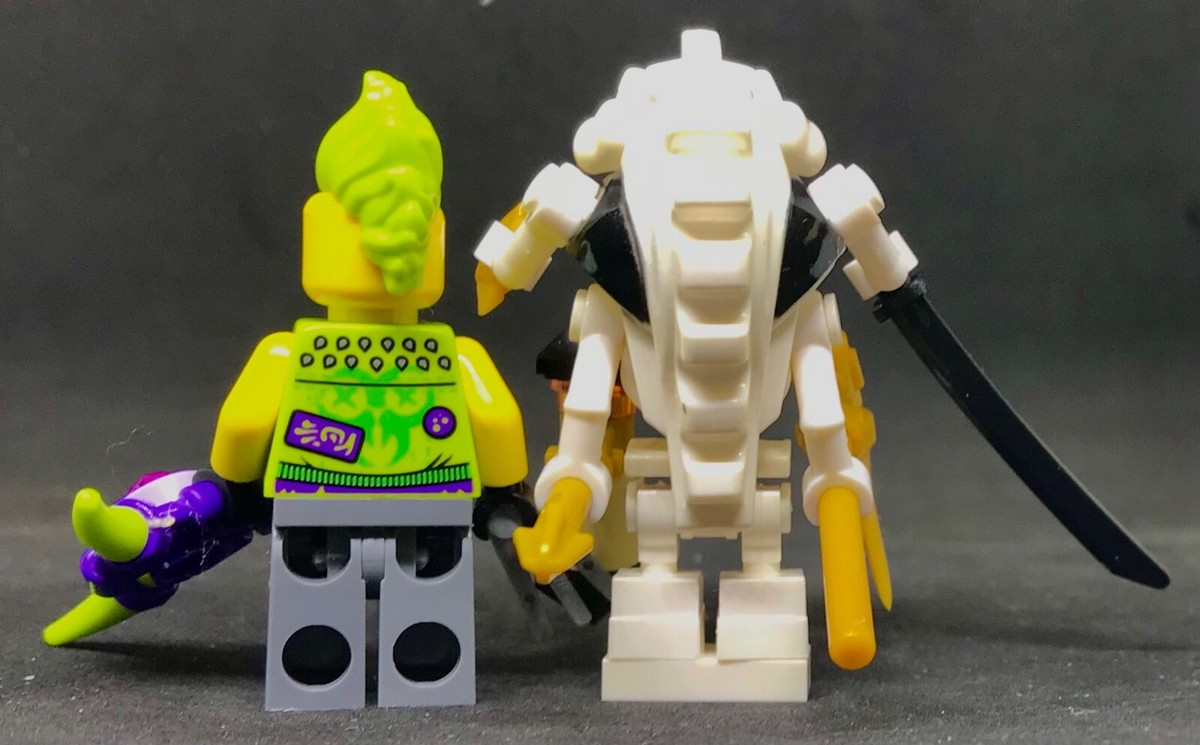NINJAGO © GENUINE LEGO JAY POISON TOX + SAMUKAI THE BOSS WORLD 782