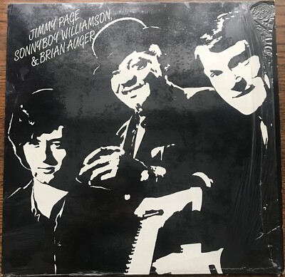Jimmy Page Sonnyboy Williamson 1982 UK 1st issue CR30193 Excellent used
