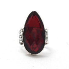 Mozambique Garnet Gemstone 925 Sterling Silver Handmade Ring All Size FD-99