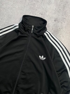Vintage Adidas Black Track Jacket Y2K | eBay