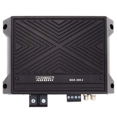SUNDOWN AUDIO SDX200.2 : 200WX2@4OHM AMPLIFIER