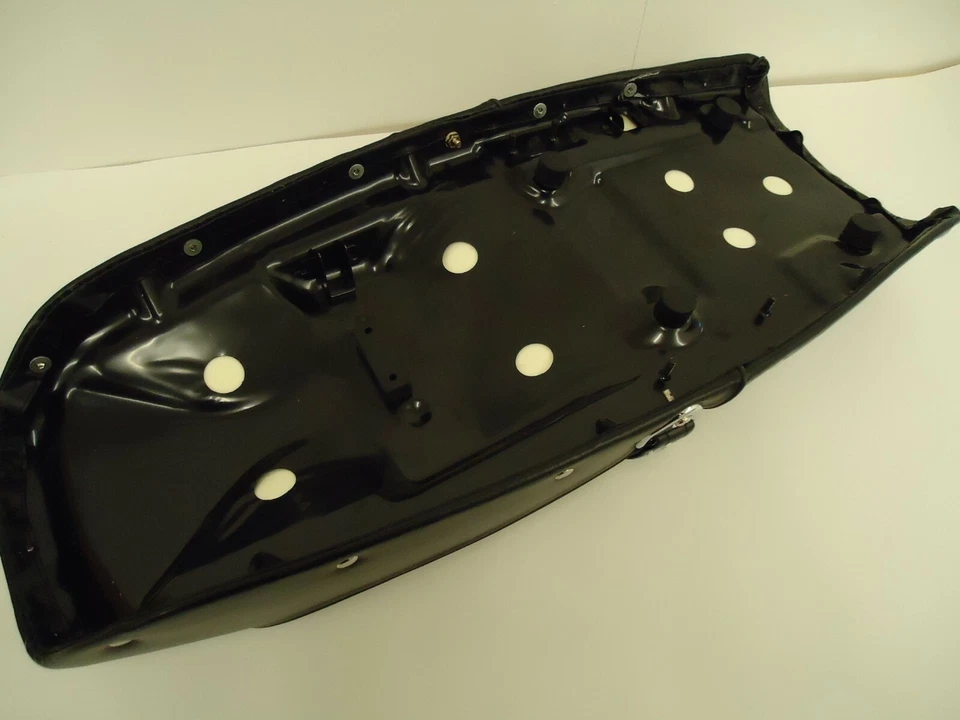 Honda CB400F completamente nuevo asiento con correa 1975 1976 1977 base metálica Foto 4 de 4