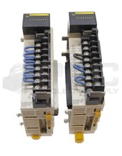 LOT OF 2 OMRON CQM1-OC221 OUTPUT UNIT 250VAC 2A 24VDC *READ*