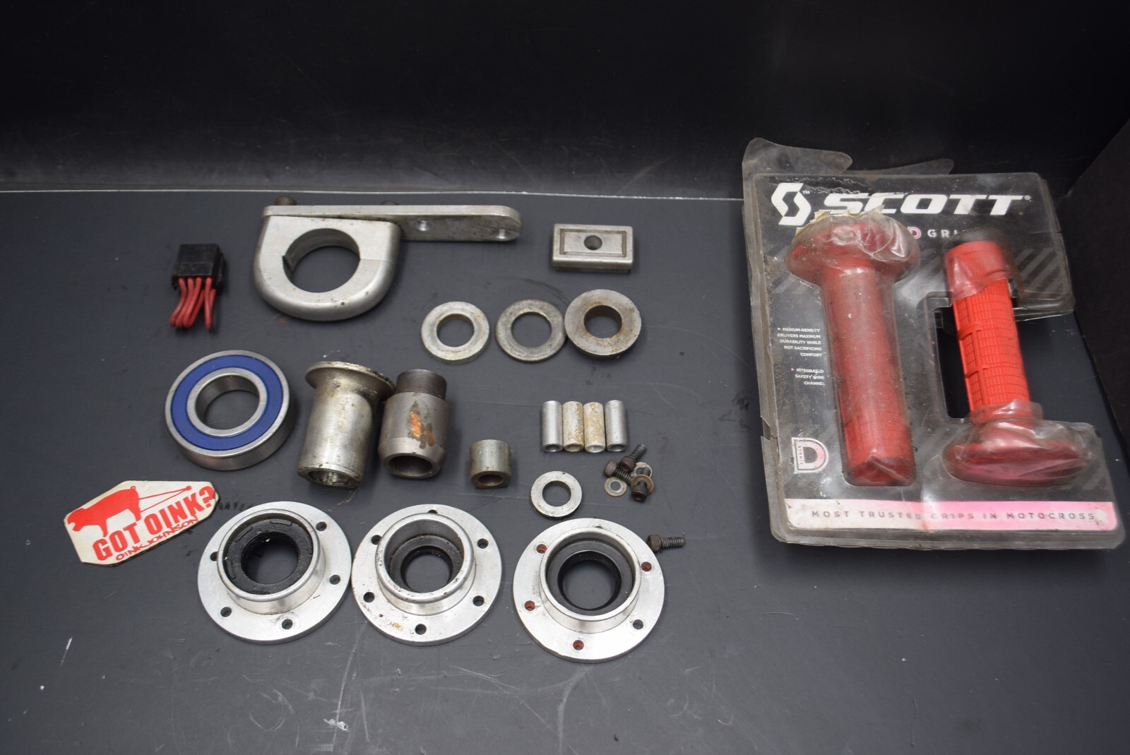 Dragbike KZ GS Drag Bike Misc Hardware Parts Lot Nice! Kawasaki Suzuki