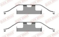 Original Quick Brake ZubehöRsatz Scheibenbremsbelag 109-1682 FüR VW