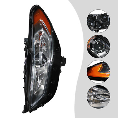 Right Halogen Headlight Headlamp For Ford Fusion 2017 2018 2019 2020 Passenger