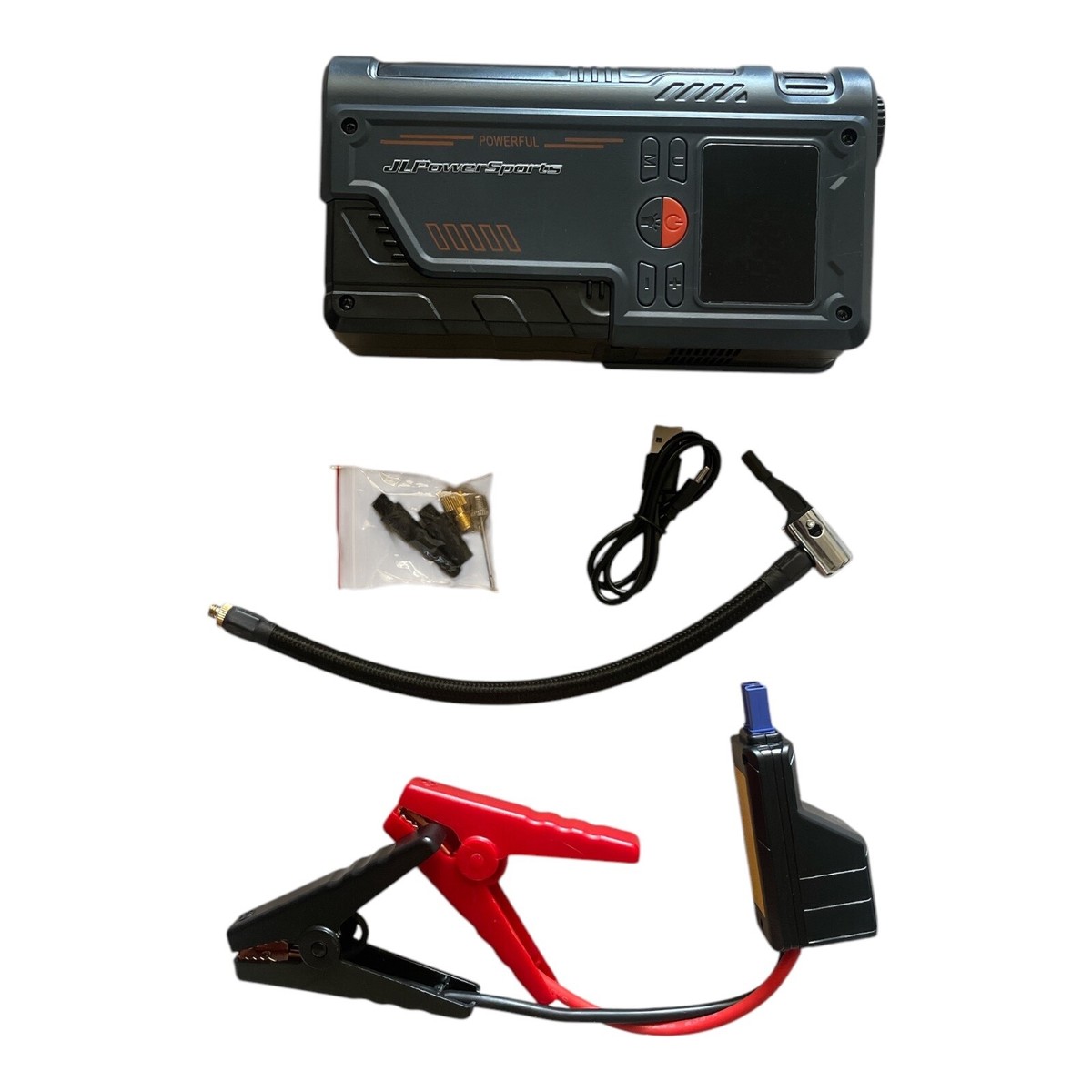 JLP Powersports Motorcycle PWC Jump Starter Phone Charger Compass