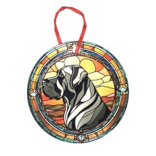 Neomastiff - Neapolitan Mastiff Design Holographic Dog Ornament