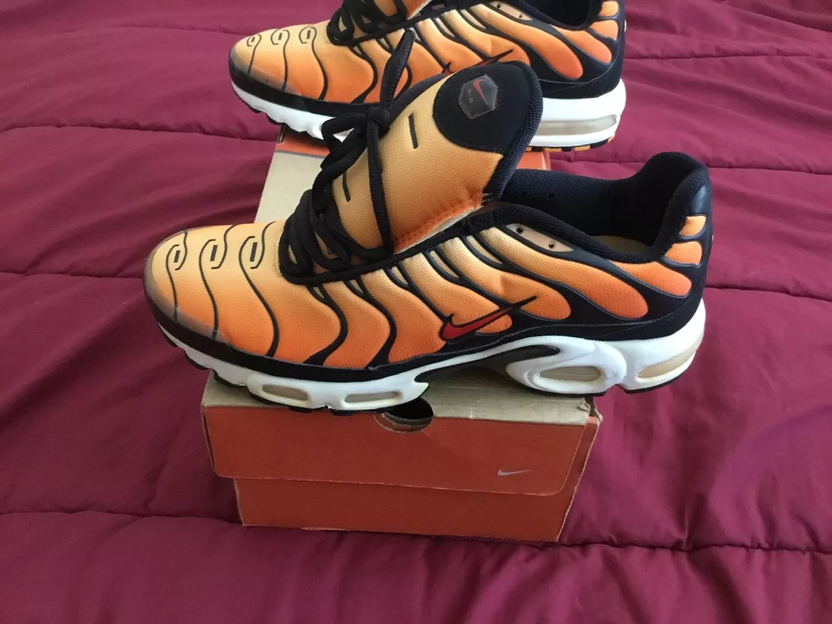 Nike Air Max Plus 97 Black/Orange Men’s Size 11.5