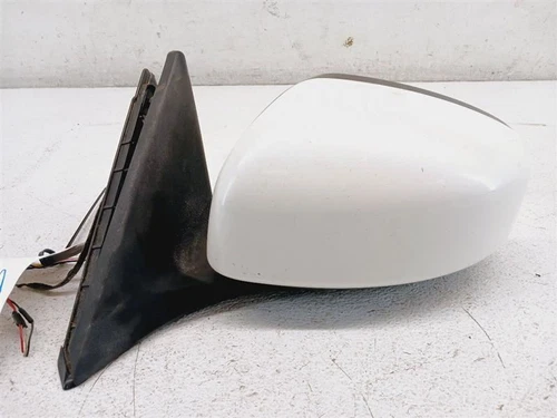09-20 NISSAN 370Z Driver Left Side View Mirror Power White OEM 963021EA0B