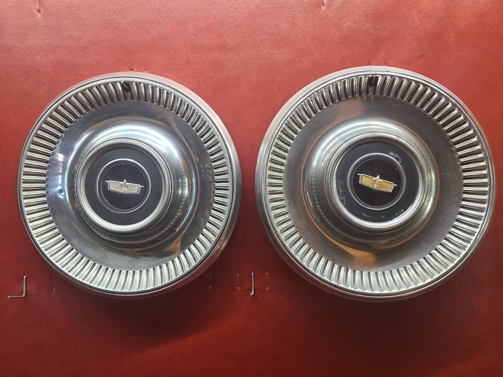 1973 73 Chevrolet Chevy Caprice Hubcaps 15" Wheel Covers PAIR Vintage eBay