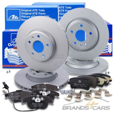 ATE BREMSSCHEIBEN +BREMSBELÄGE SATZ VORNE+HINTEN FÜR AUDI A4 B8 8K A5 8T 8F