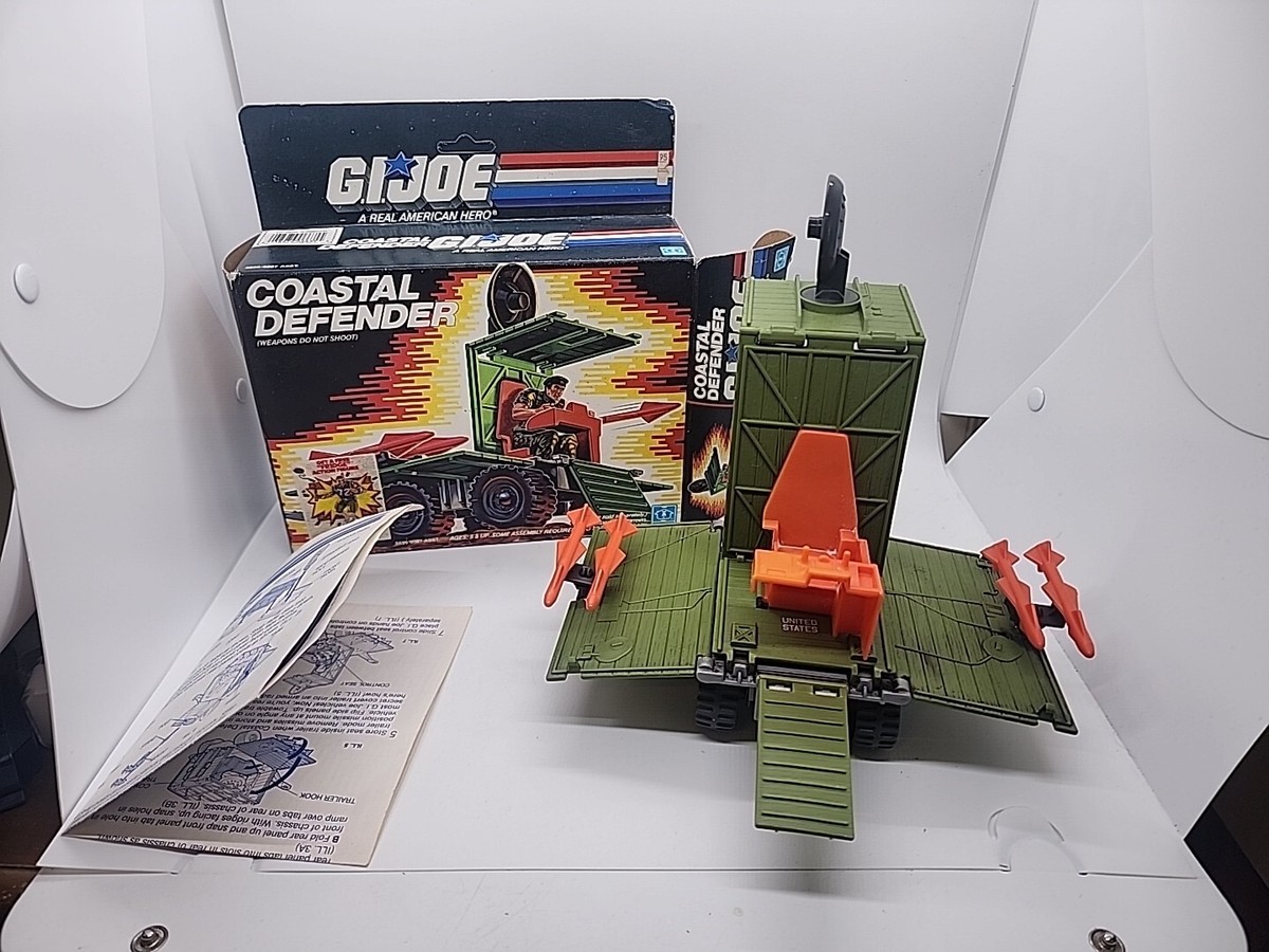 UNPUNCHED 1987 Hasbro GI Joe ARAH Coastal Defender | eBay