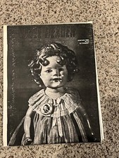 Shirley Temple Copied Pages from Doll Reader 1984