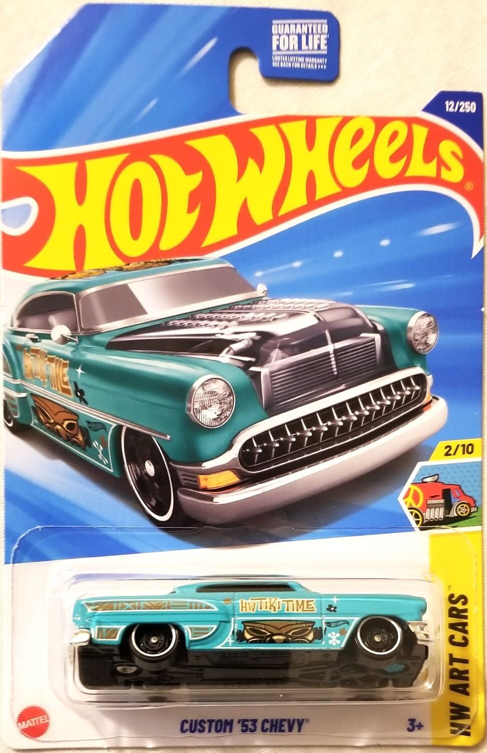 Hot Wheels - 2025 HW Art Cars 2/10 Custom '53 Chevy 12/250 (BBHYW68)