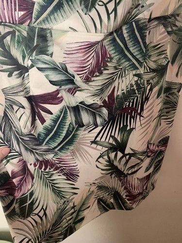 Forever New Womens Mini Dress Lexi Palm Print Tropical Size 16 - Picture 5 of 9